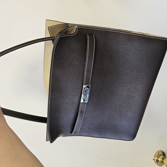 Tory BURCH RADZIWILL Brown Leather Handbag - Picture 3 of 4